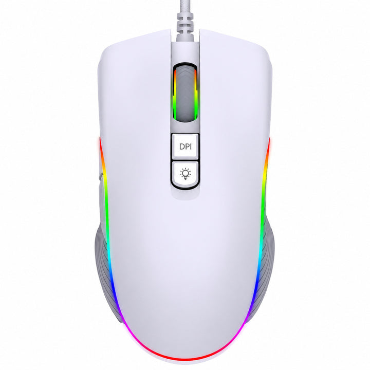 RGB Ergonomic Gaming Mouse Bowlift