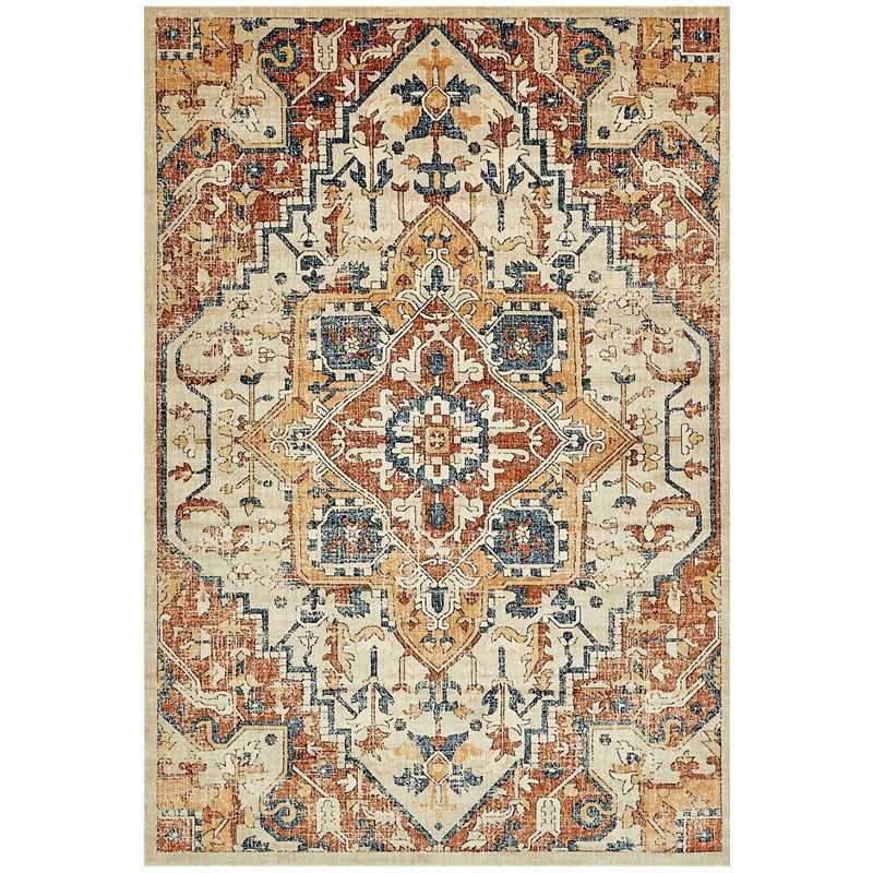 Vintage Persian-Inspired Area Rug Bowlift