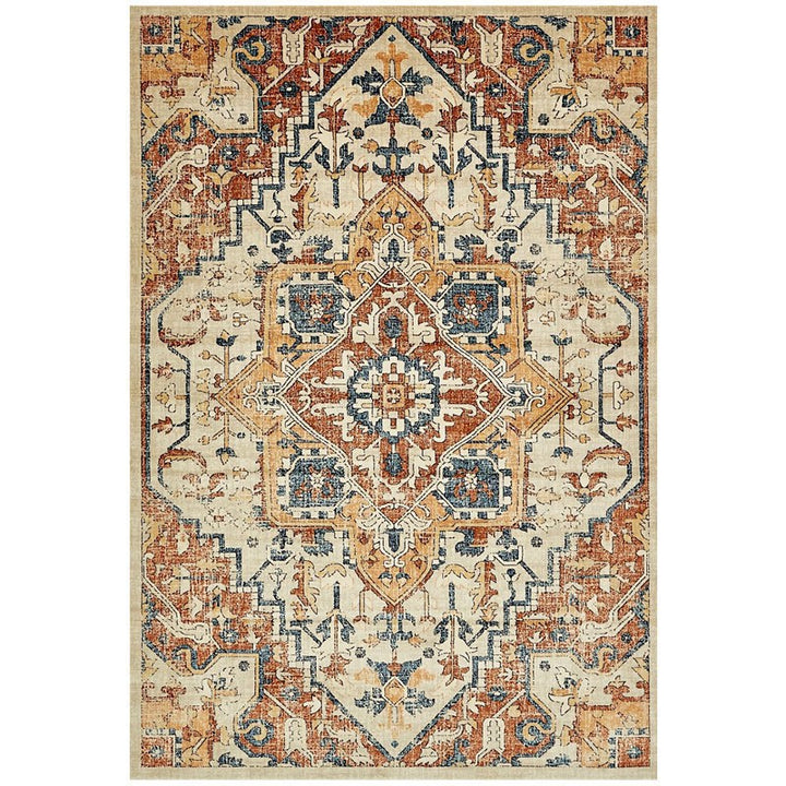Vintage Persian-Inspired Area Rug Bowlift