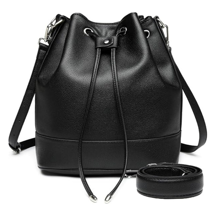 Practical drawstring bag with adjustable shoulder strap Bowlift