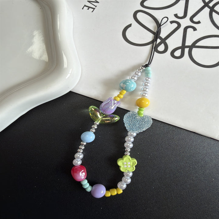 Colorful Charm Beaded Necklace Bowlift