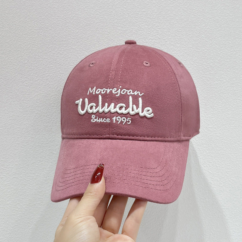 Women's Classic Embroidered Baseball Cap Bowlift