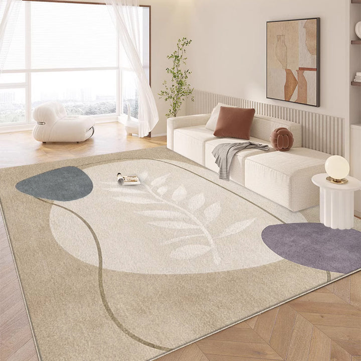 Elegant Floral Pattern Area Rug Bowlift