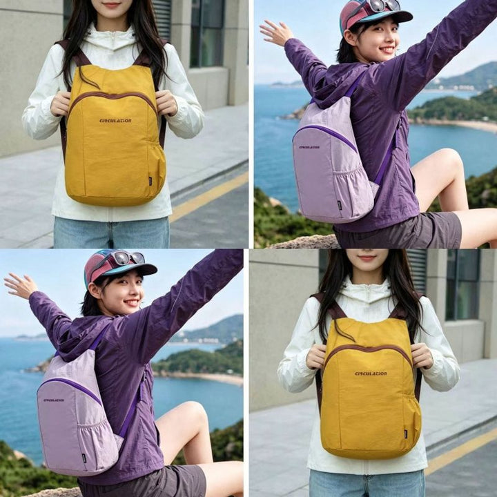 Compact Foldable Backpack Bowlift