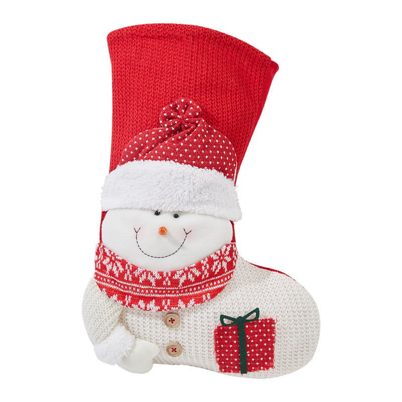 Festive Christmas stocking with nostalgic design Bowlift