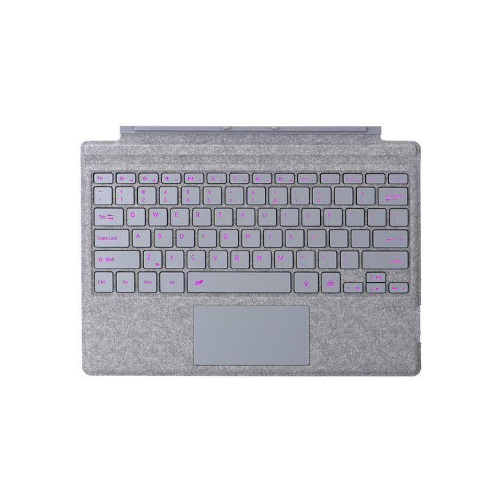 Illuminated Bluetooth Keyboard with Touchpad Bowlift