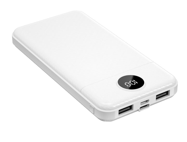 Portable power bank with intelligent LCD display and dual USB ports Bowlift