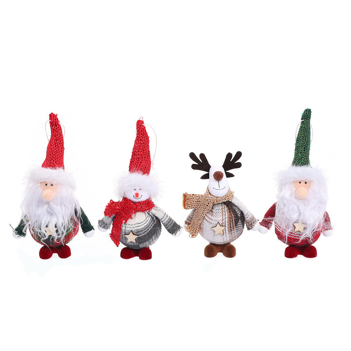 Decorative Hanging Santa Figurine Bowlift