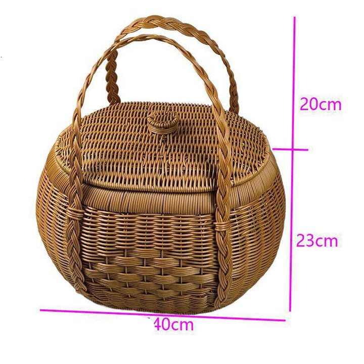 WoStylish Woven Storage Bowlift