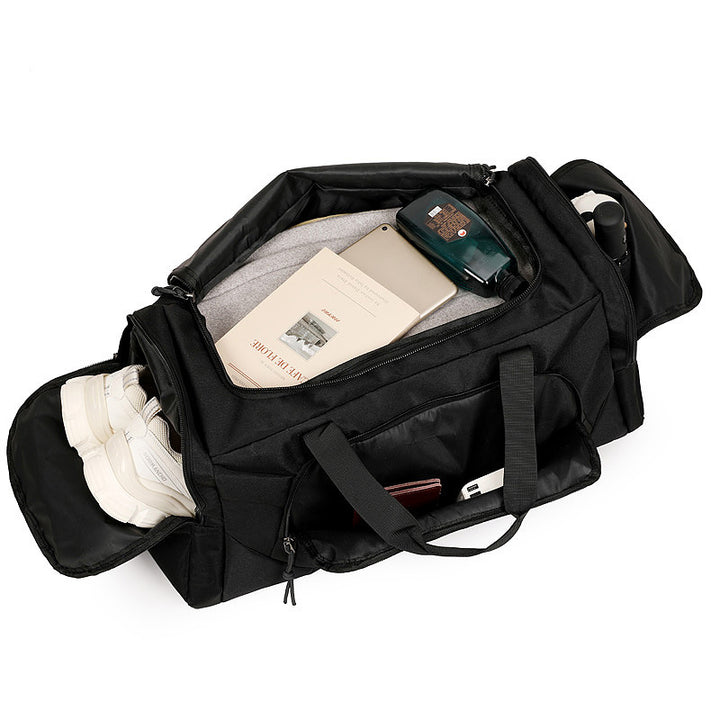 Men's Sporty Travel Bag with Innovative Storage System Bowlift