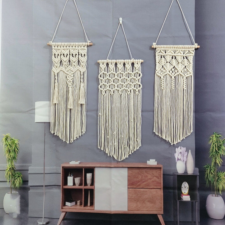 Bohemian Macrame Wall Tapestry Bowlift