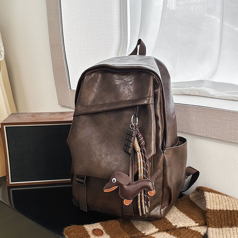 Urban Leather Backpack Bowlift
