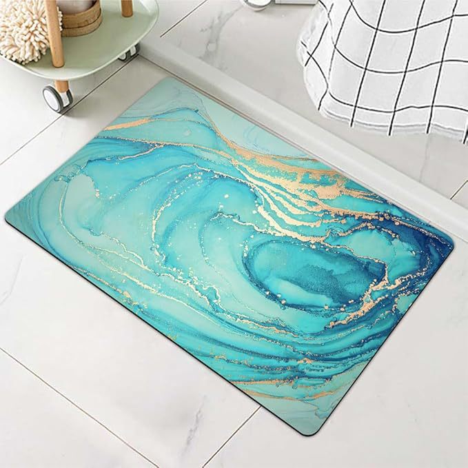 Stylish Water-Resistant Bath Mat Bowlift