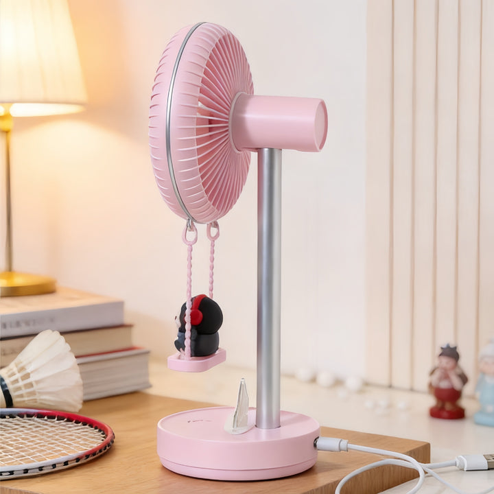 Portable USB Mini Fan with Cute Design Bowlift