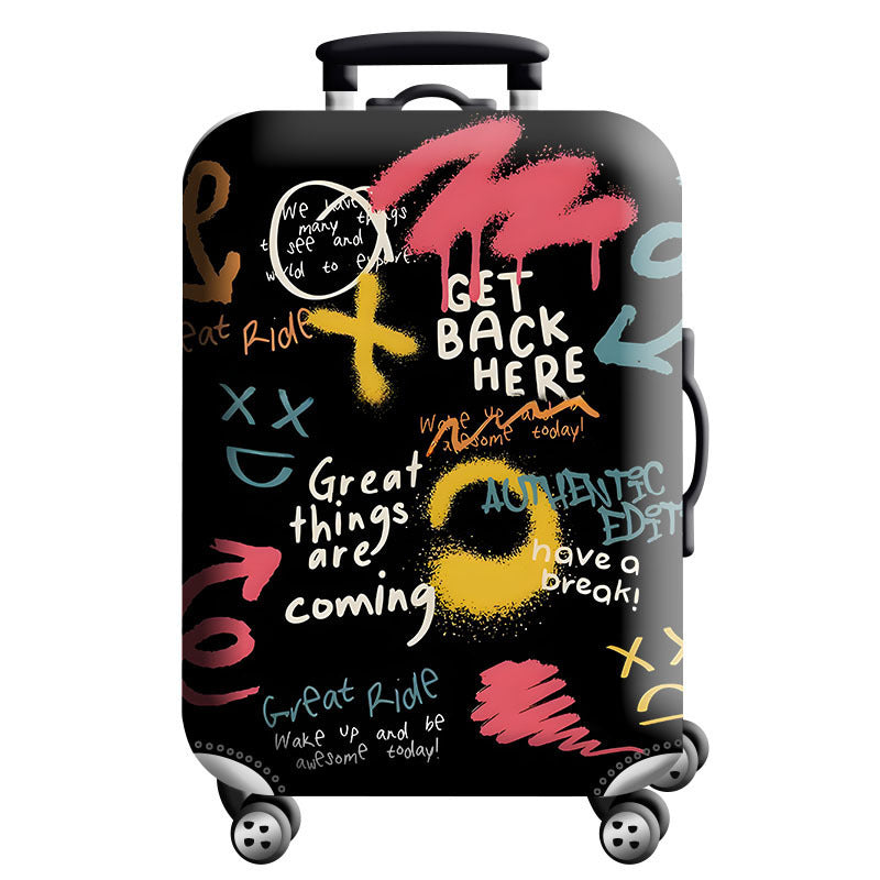 Unisex hard-shell suitcase with modern geometric design Bowlift