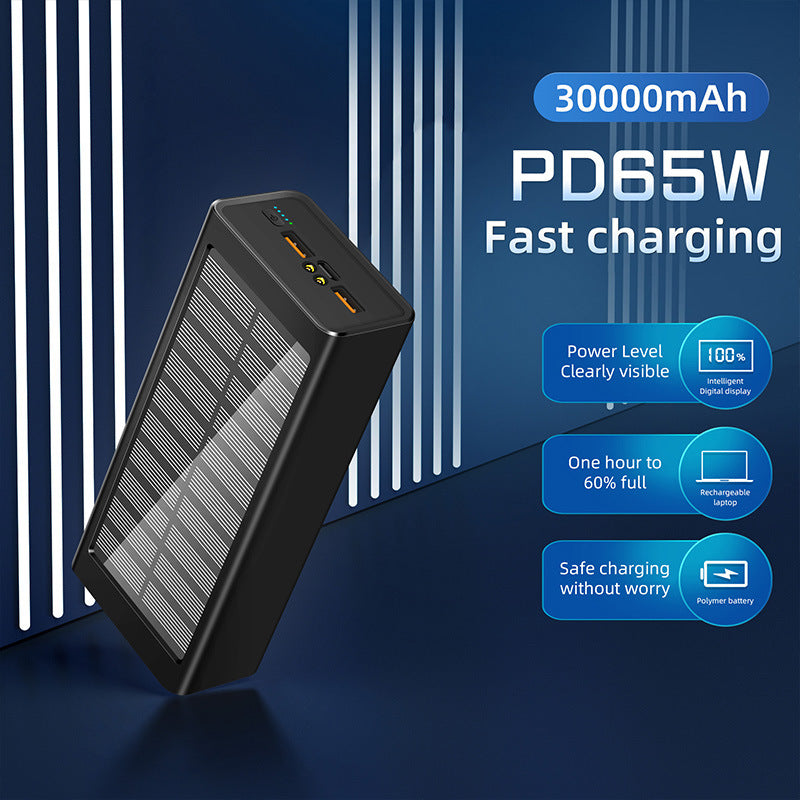 Solar-powered power bank Bowlift