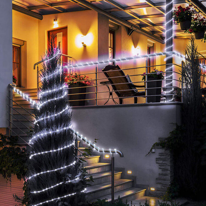 BowLift | LED Solar String Fairy Lights Waterproof Copper Wire Outdoor Tube Fairy Lights