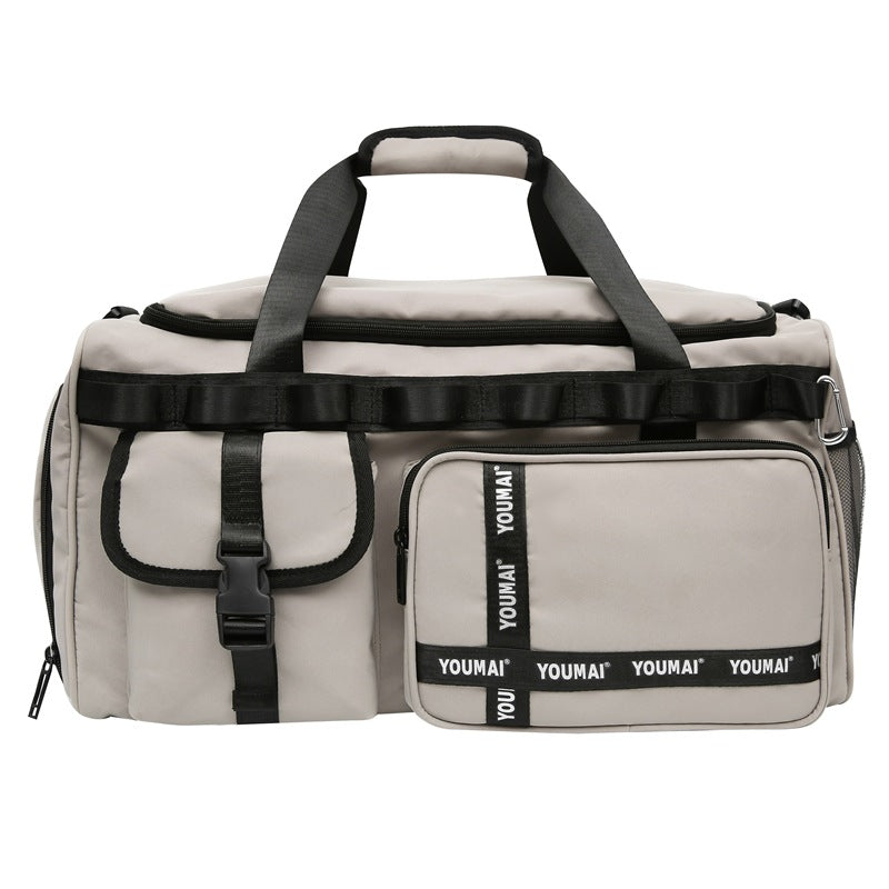 Sporty Multifunctional Duffel Bag With Practical Compartments Bowlift