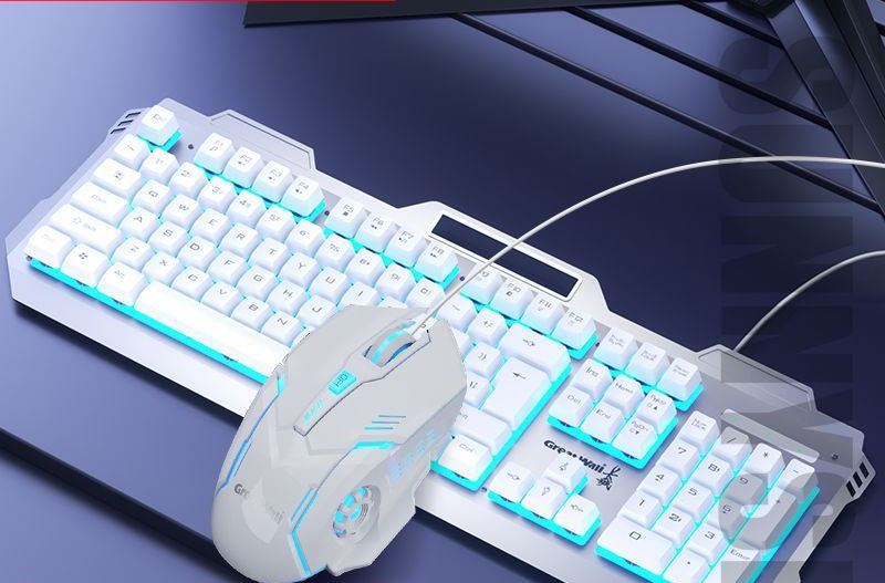 High-Precision Gaming Keyboard and Mouse Set Bowlift
