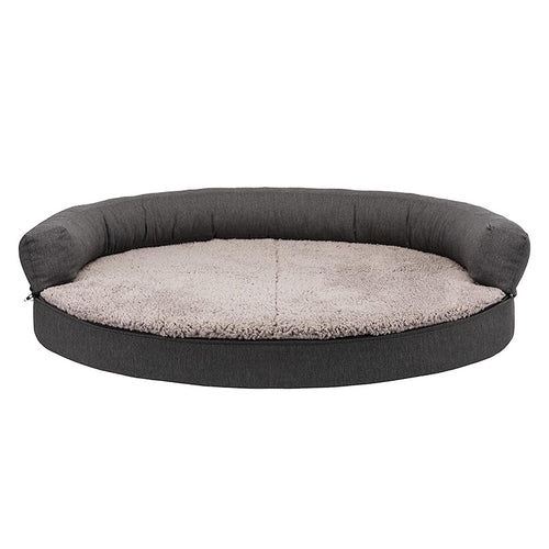 Round Bolstered  Lounge Bed  Dog Bed