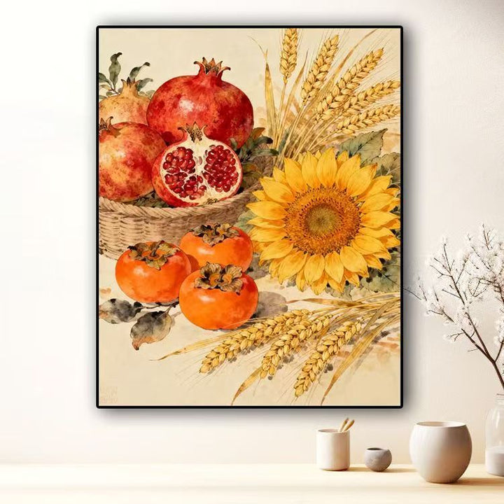 Botanical Still Life Canvas Artwork Bowlift