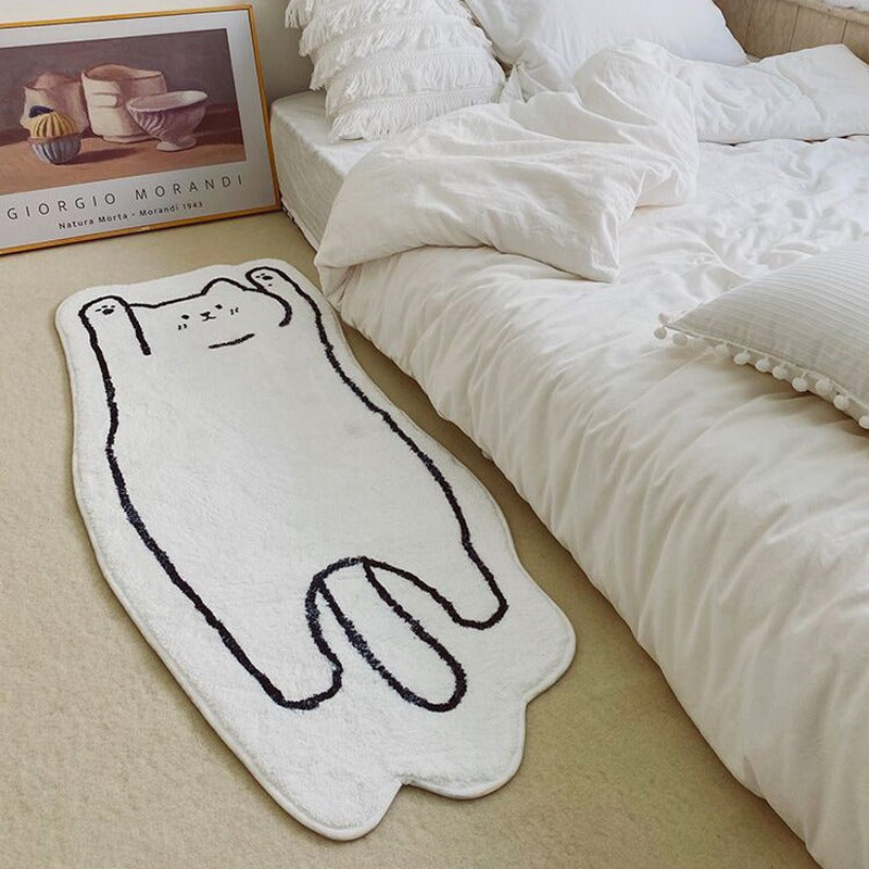 Plush Cloud-Themed Area Rug
