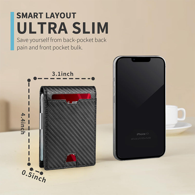 Carbon Fiber Slim Wallet Bowlift