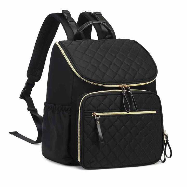 Quilted Multi-Purpose Backpack Bowlift