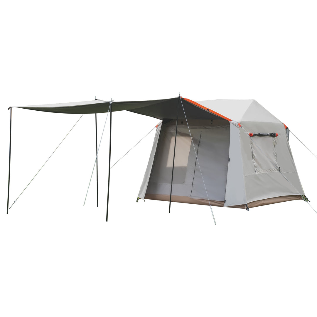 multi-section folding tent support poles Bowlift