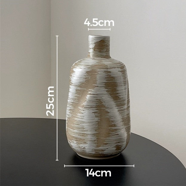 Artistic Decorative Ceramic Bottle
