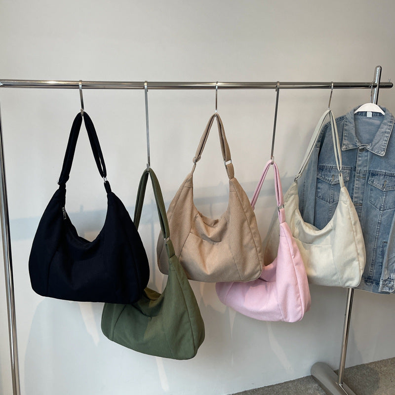 Textured Shoulder Bag Bowlift