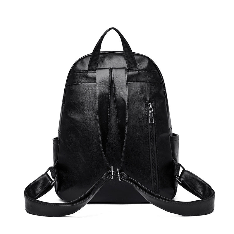 Elegant Leather Backpack Bowlift