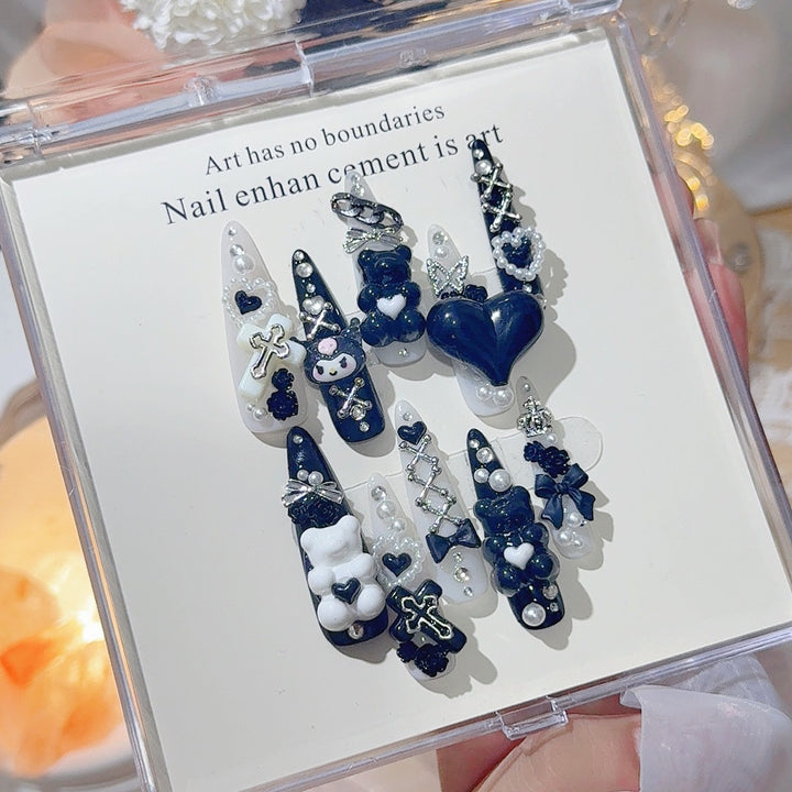 Creative 3D Thematic Nail Art Set