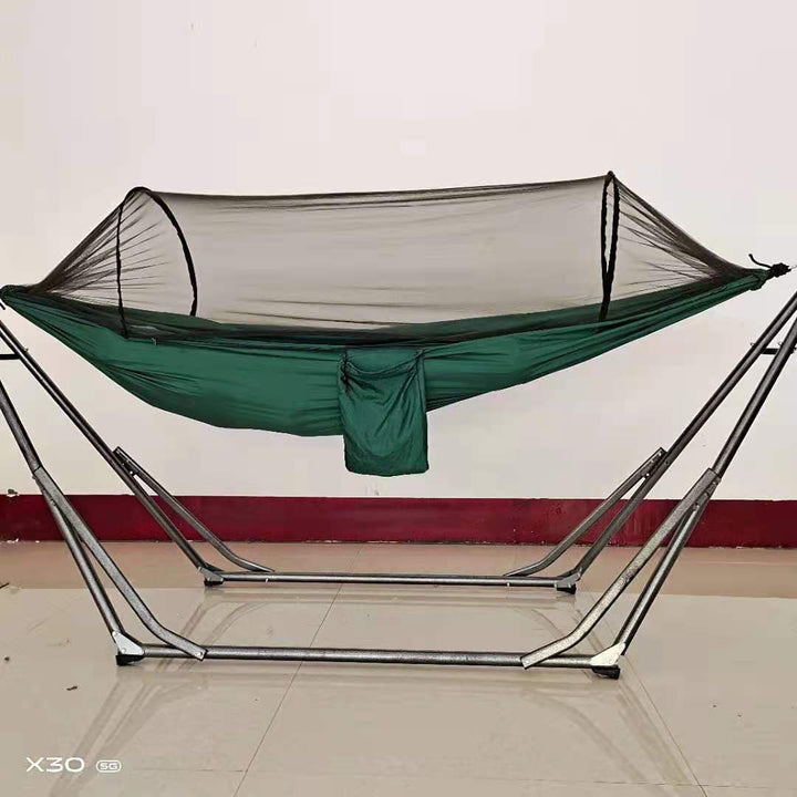 Hammock with Stable Stand Construction Bowlift