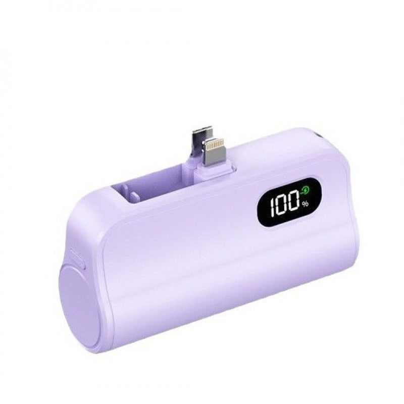 Compact Dual Charge Power Bank with Digital Display Bowlift