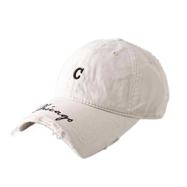 Men's Casual Distressed Baseball Cap Bowlift