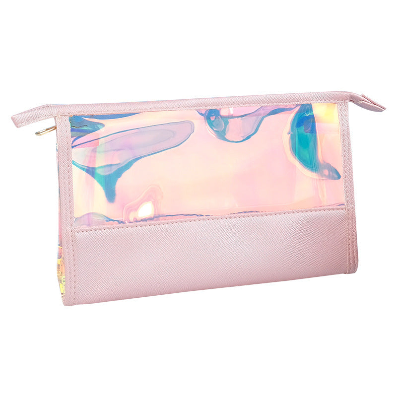 Cosmetic Organizer With Transparent Front And Multifunctional Interior Layout Bowlift