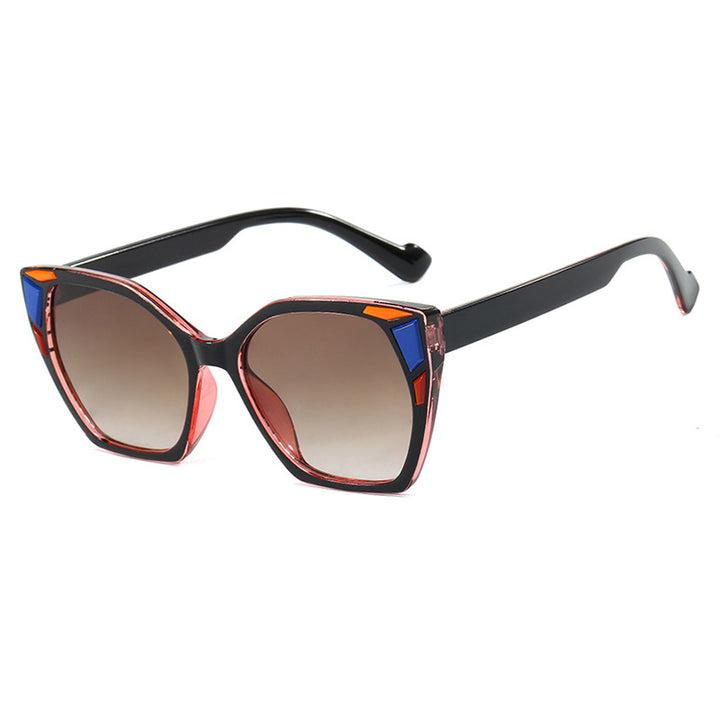 Women Fashionable Geometric Designer Glasses Bowlift