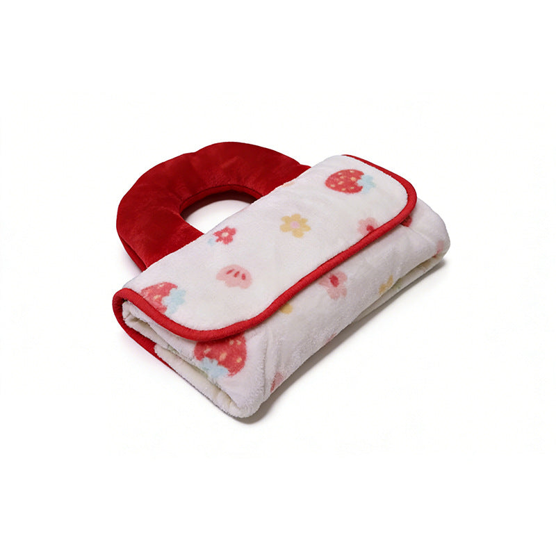 Women's Neck Support Pillow with Decorative Design Bowlift