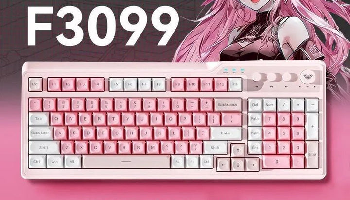 Wireless RGB Gaming Keyboard Bowlift