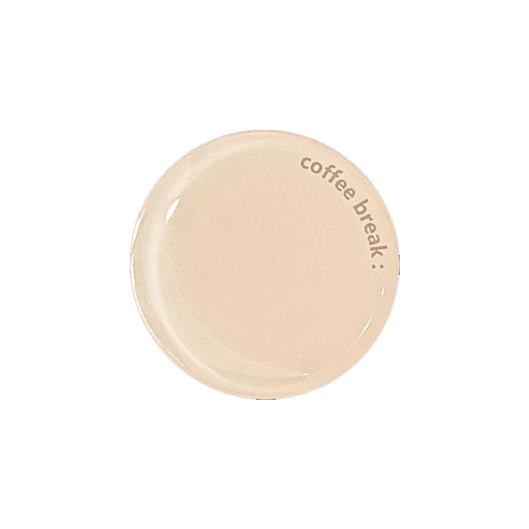 Decorative ceramic coaster with the inscription Bowlift