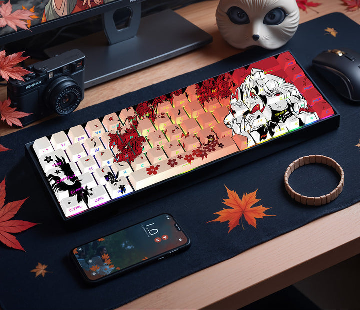 Artistic Mechanical Keyboard Bowlift