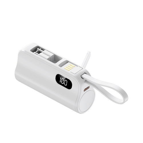 Mini Power bank with fast charging connection and versatile functions Bowlift