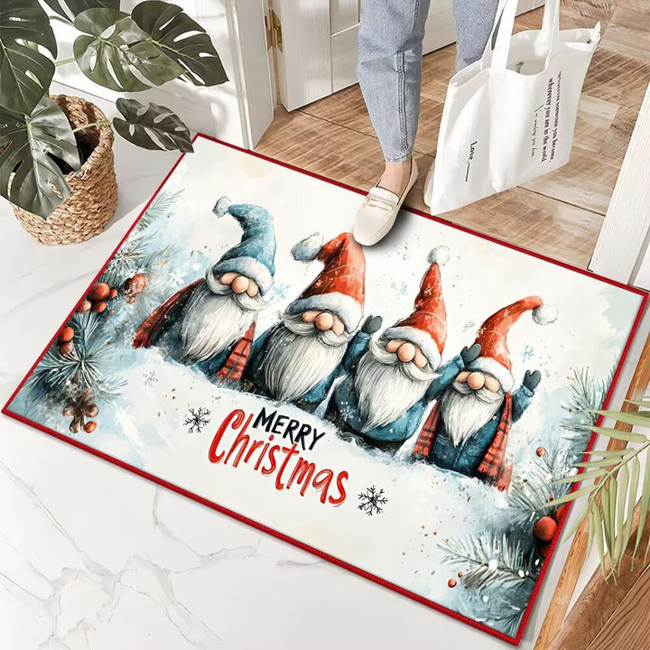 Christmas Decorative Floor Mat Bowlift