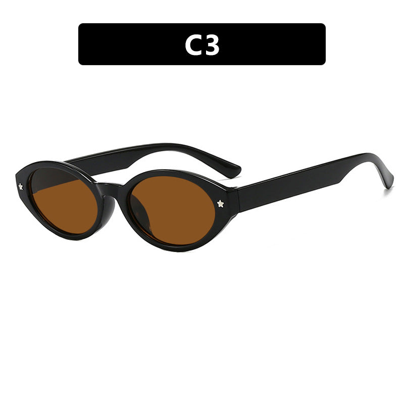 Women's Cat-Eye Sunglasses with Elegant Carry Bag Design Bowlift