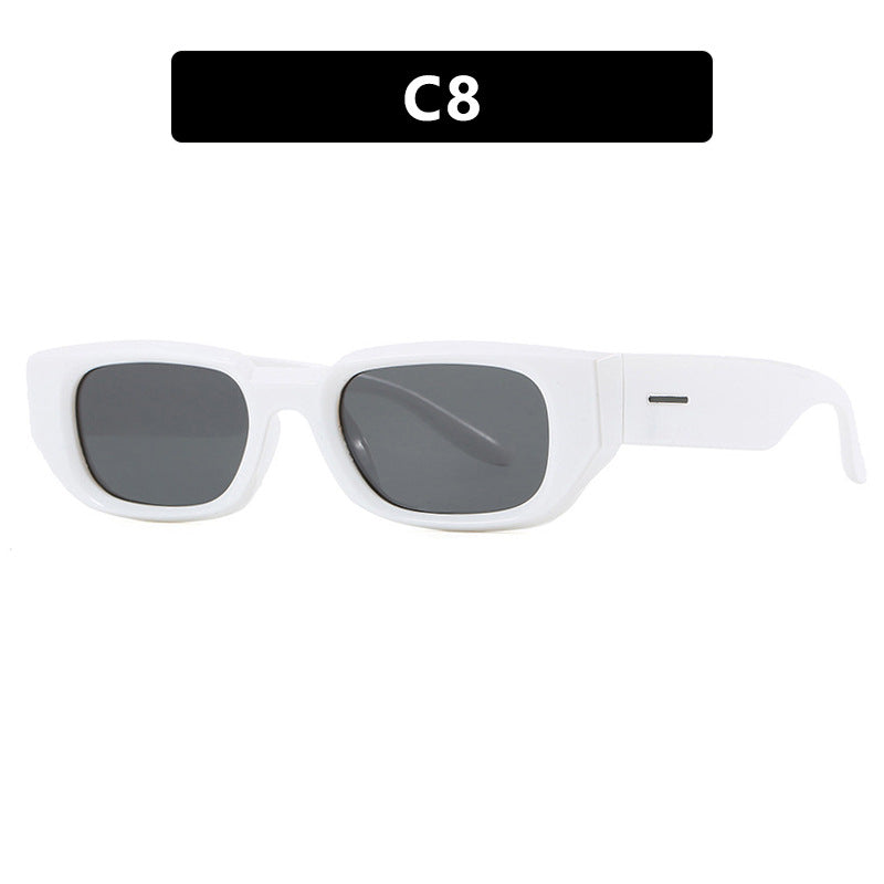 Women's fashionable sunglasses with innovative, transparent frame and polarized lenses Bowlift