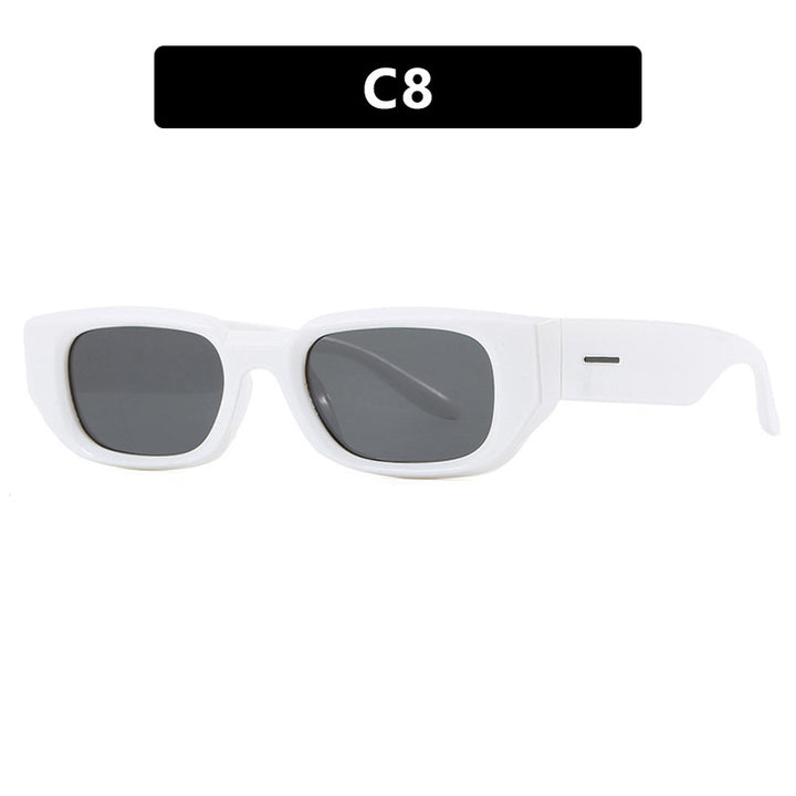 Women's fashionable sunglasses with innovative, transparent frame and polarized lenses Bowlift