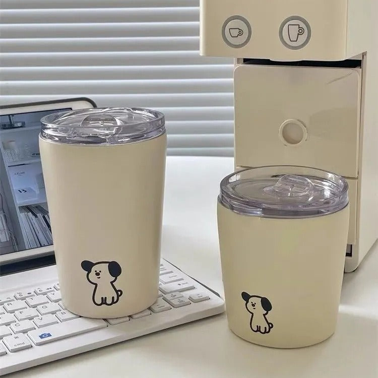 Women's insulated cup with funny animal design Bowlift