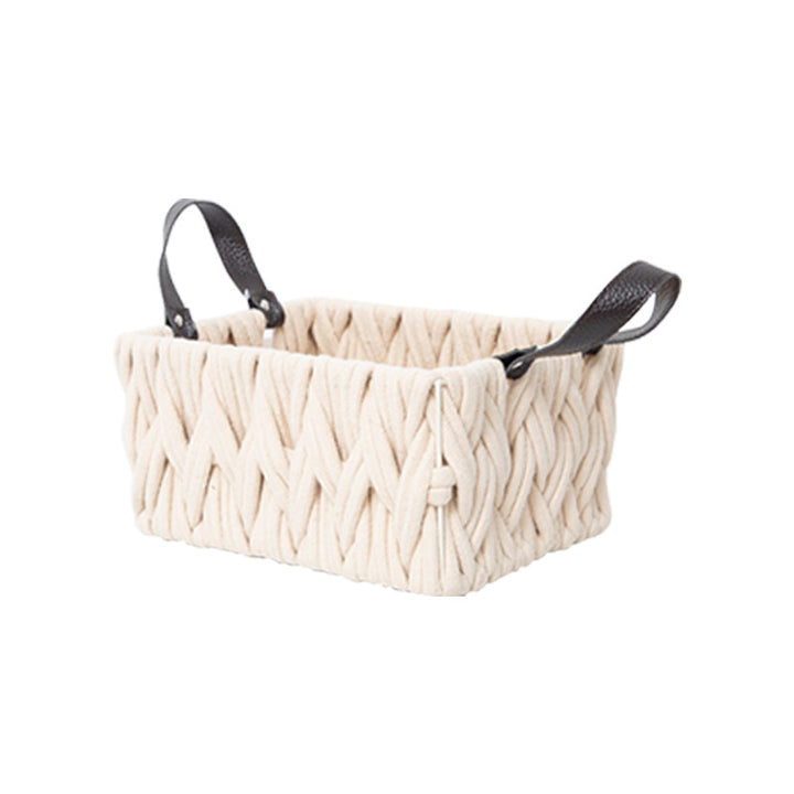 Stylish Textured Storage Basket Bowlift