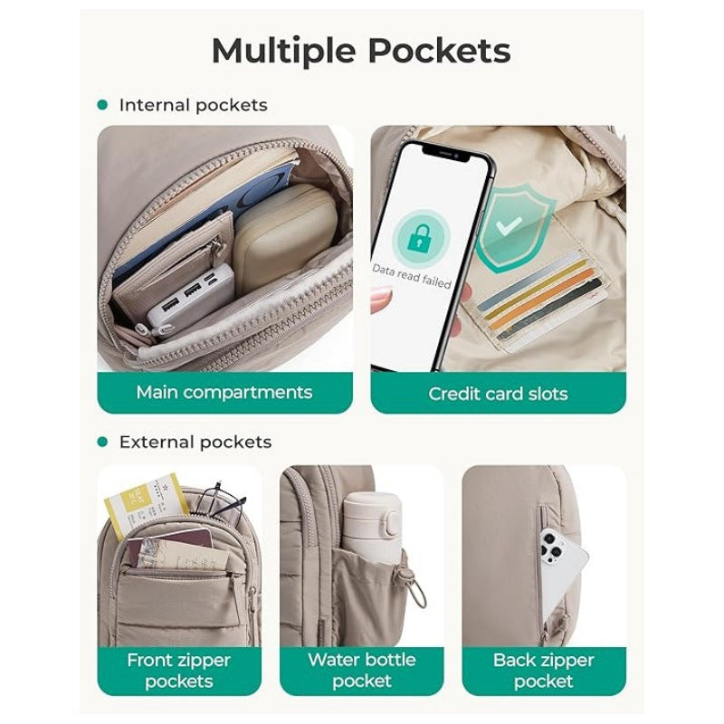 Modular Crossbody Bag with Practical Compartments Bowlift